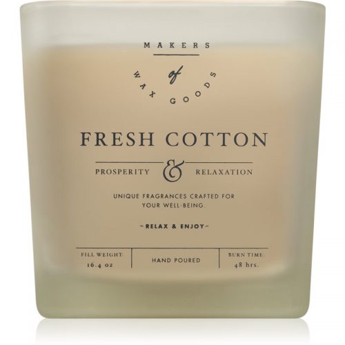 Makers of Wax Goods Fresh Cotton świeczka zapachowa 464,93 g