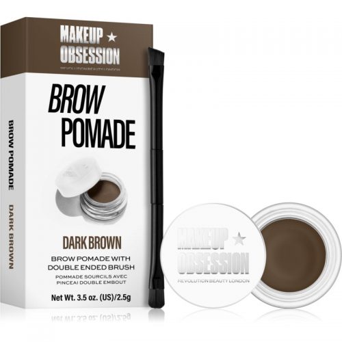 Makeup Obsession Brow Pomade pomada do brwi odcień Dark Brown 2,5 g