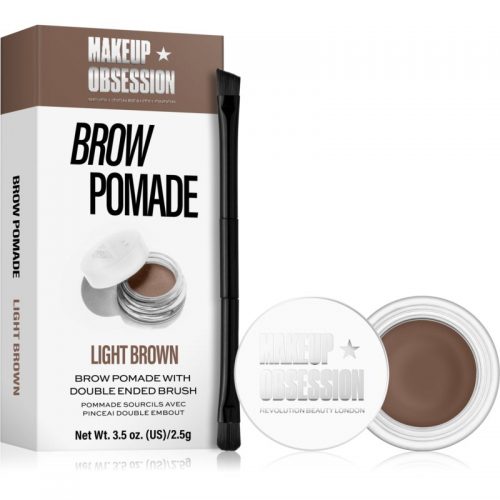 Makeup Obsession Brow Pomade pomada do brwi odcień Light Brown 2,5 g