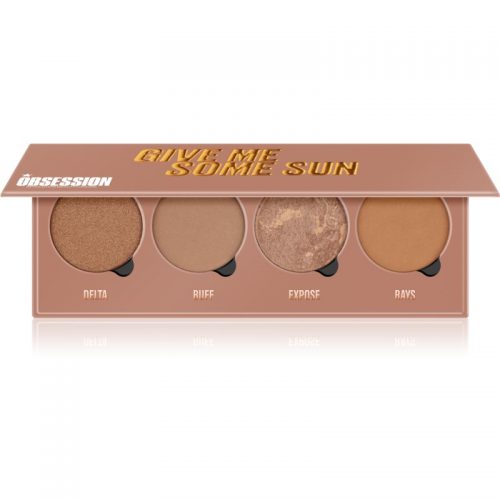 Makeup Obsession Give Me Some Sun paleta bronzerów 4 x 2,50 g