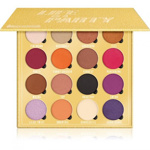 Makeup Obsession Life Is A Party paleta cieni do powiek 16 x 1,30 g