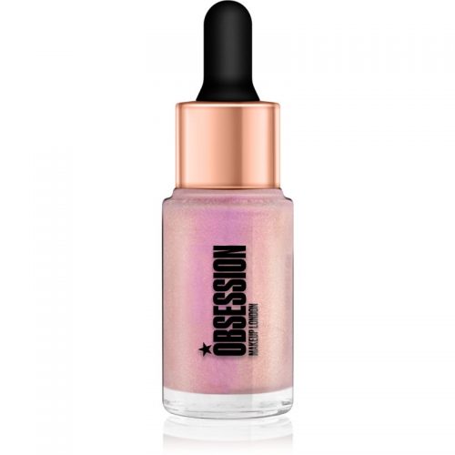 Makeup Obsession Liquid Illuminator płynny rozświetlacz z zakraplaczem odcień Fierce 15 ml