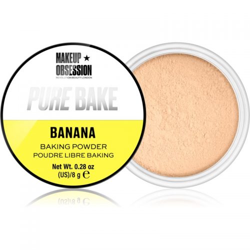 Makeup Obsession Pure Bake matujący puder sypki odcień Banana 8 g