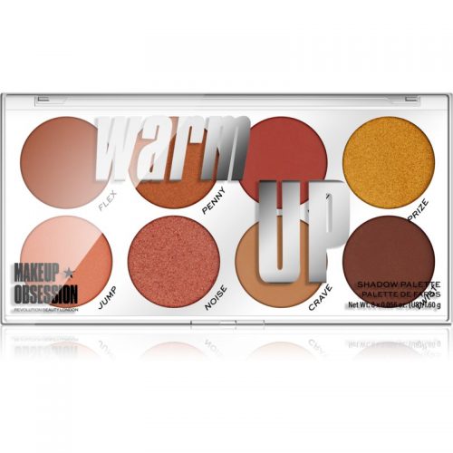 Makeup Obsession Warm Up paleta cieni do powiek 12,8 g
