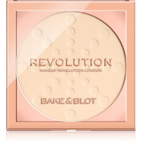 Makeup Revolution Bake & Blot utrwalający puder odcień Translucent 5,5 g