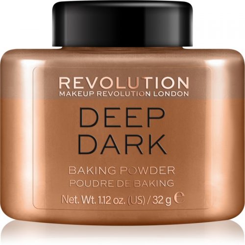 Makeup Revolution Baking Powder puder sypki odcień Deep Dark 32 g