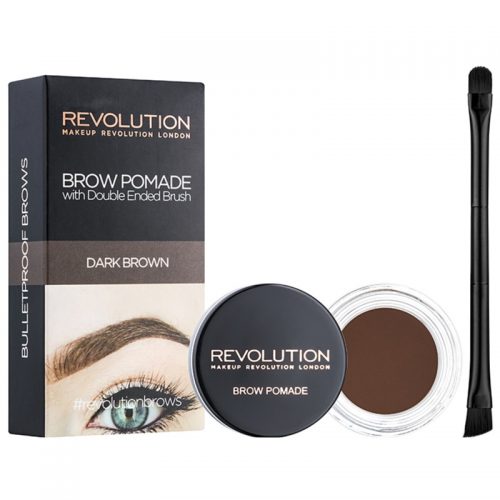 Makeup Revolution Brow Pomade pomada do brwi odcień Dark Brown 2,5 g