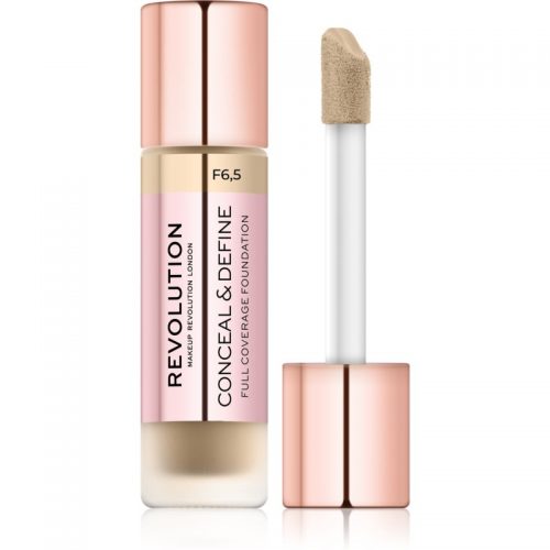Makeup Revolution Conceal & Define podkład kryjący odcień F6.5 23 ml