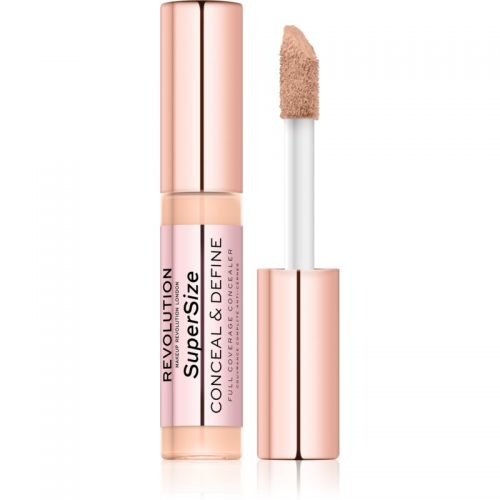 Makeup Revolution Conceal & Define SuperSize korektor w płynie odcień C3 13 g