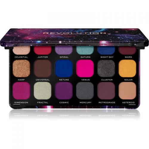 Makeup Revolution Forever Flawless paleta cieni do powiek odcień Constellation 18 x 1,1 g