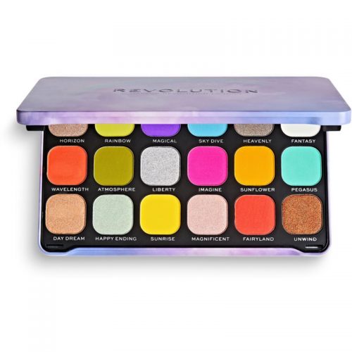 Makeup Revolution Halloween Eyeshadow Palette paleta cieni do powiek odcień Rainbow 19,8 g