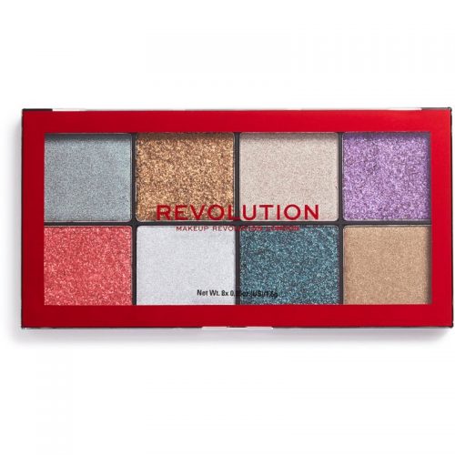 Makeup Revolution Halloween Glitter Palette paleta prasowanych brokatów odcień Posessed 12,8 g