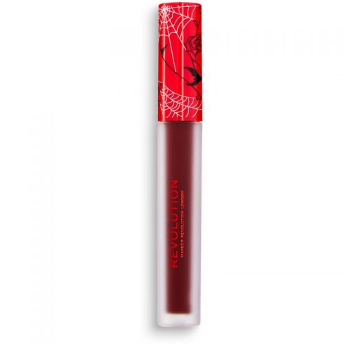 Makeup Revolution Halloween Vinyl Liquid Lip długotrwała szminka w płynie z wysokim połyskiem odcień Scream 2,2 g