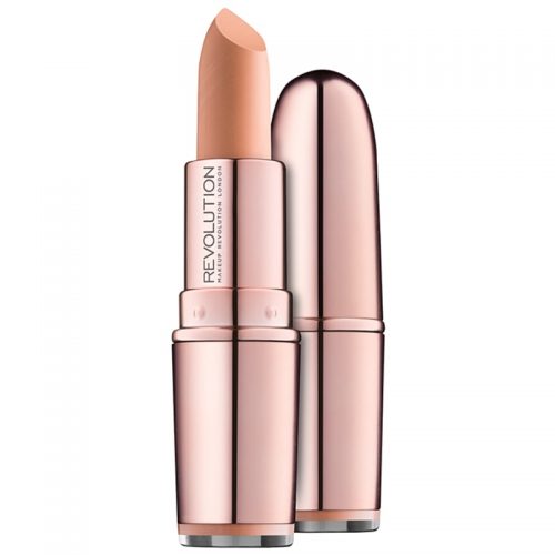Makeup Revolution Iconic Matte Nude szminka z matowym wykończeniem odcień Wishful 3,2 g