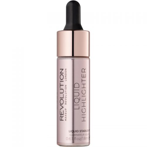 Makeup Revolution Liquid Highlighter płynny rozjaśniacz odcień Liquid Starlight 18 ml