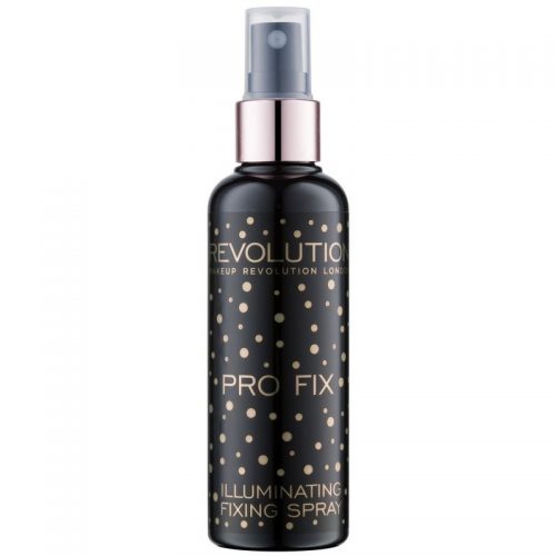 Makeup Revolution Pro Fix rozświetlający spray utrwalający 100 ml
