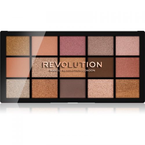 Makeup Revolution Reloaded paleta cieni do powiek odcień Fundamental 15 x 1,1 g