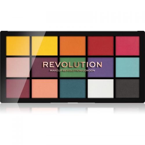 Makeup Revolution Reloaded paleta cieni do powiek odcień Marvellous Mattes 15 x 1,1 g
