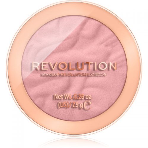 Makeup Revolution Reloaded pudrowy róż dla długotrwałego efektu odcień Violet love 7,5 g