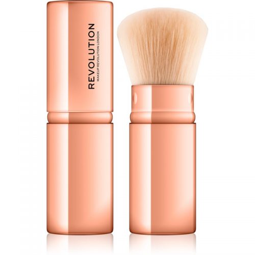 Makeup Revolution Rose Gold pędzel do makijażu Kabuki
