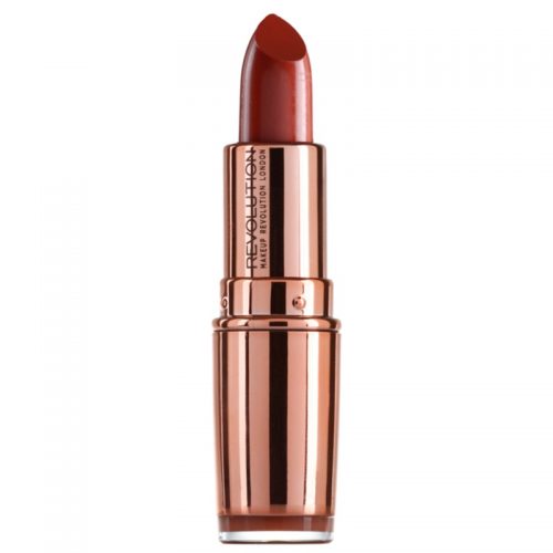 Makeup Revolution Rose Gold szminka nawilżająca odcień Chauffeur 4 g