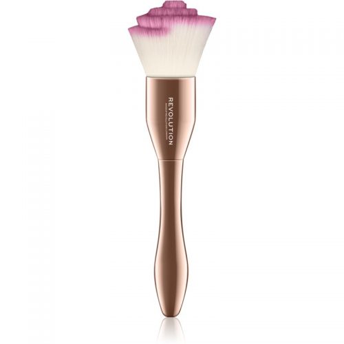 Makeup Revolution Rose pędzel do pudru