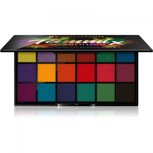 Makeup Revolution Tammi Tropical Carnival paleta sypkich cieni do powiek 18 x 1 g