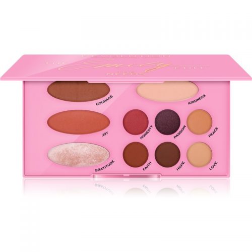 Makeup Revolution The Emily Edit The Needs paleta multifunkcyjna do twarzy i okolic oczu odcień The Needs 6 x 1 g + 4 x 1,8 g