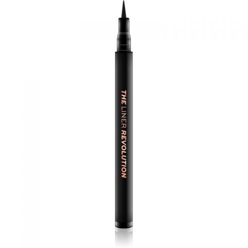 Makeup Revolution The Liner Revolution wodoodporny eyeliner w piórze odcień Black 1 ml