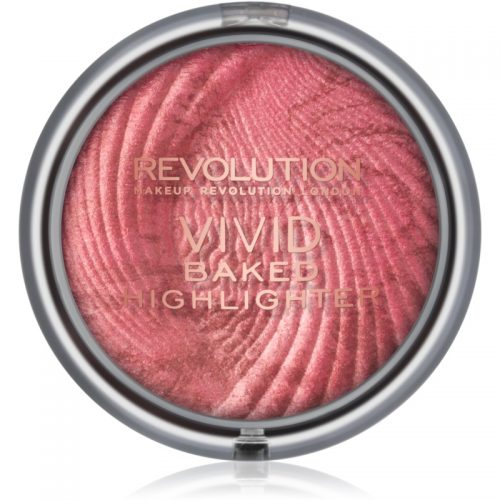 Makeup Revolution Vivid Baked rozjaśniający puder spiekany odcień Rose Gold Lights 7,5 g