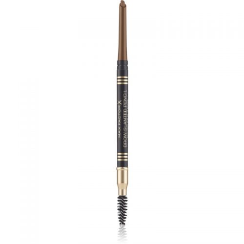 Max Factor Brow Slanted Pencil automatyczna kredka do brwi ze szczotką odcień 02 Soft Brown
