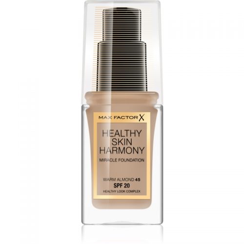 Max Factor Healthy Skin Harmony podkład w płynie SPF 20 odcień 45 Warm Almond 30 ml