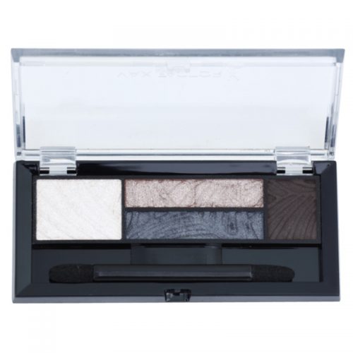 Max Factor Smokey Eye Drama Kit paleta cieni do powiek i cieni do brwi z aplikatorem odcień 02 Lavish Onyx 1,8 g