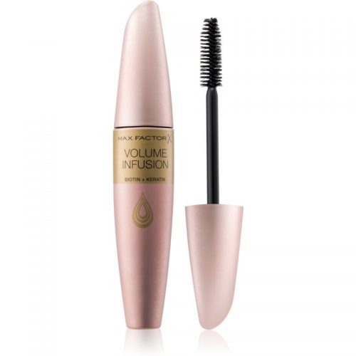 Max Factor Volume Infusion tusz do rzęs z keratyną z biotyną odcień Black 13,1 ml