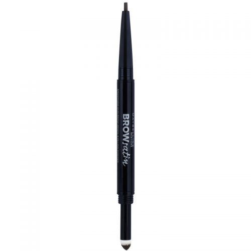 Maybelline Brow Satin kredka do brwi podwójne odcień 04 Dark Brown