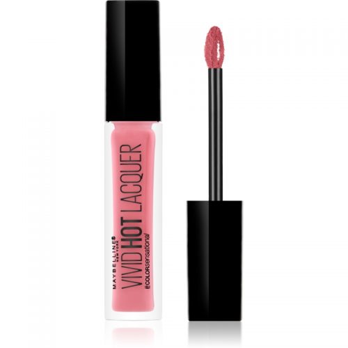 Maybelline Color Sensational Vivid Hot Laquer błyszczyk do ust odcień 66 Too Cute 7,7 ml