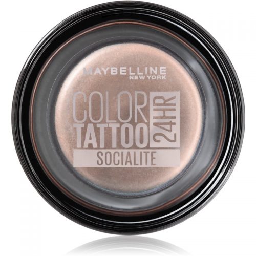 Maybelline Color Tattoo żelowe cienie do powiek odcień Socialite 4 g