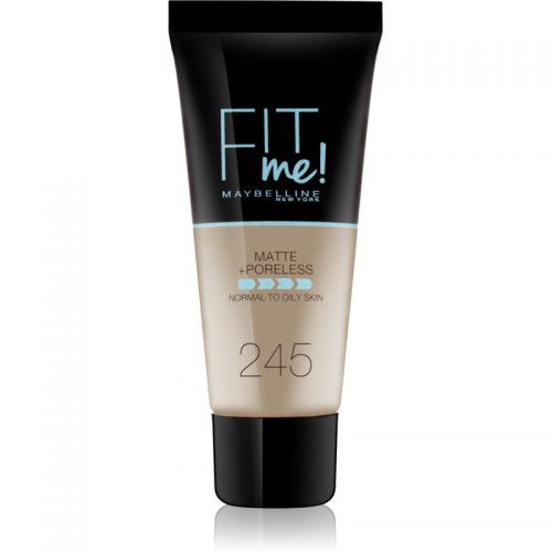 Maybelline Fit Me! Matte+Poreless matujący podkład do skóry normalnej i mieszanej odcień 245 30 ml