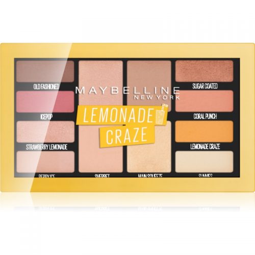 Maybelline Lemonade Craze paleta cieni do powiek 12 g