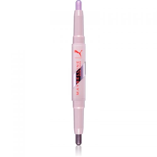 Maybelline Puma x Maybelline Matte + Metallic Eye Duo Stick cienie do powiek w sztyfcie odcień 02 Discipline + Pulse 1,65 g