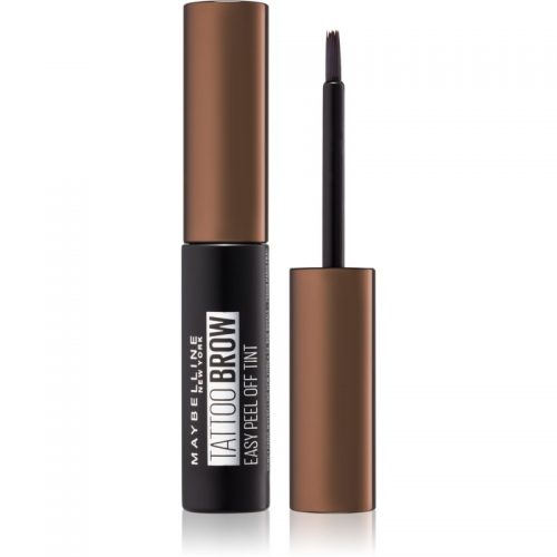 Maybelline Tattoo Brow żelowa, profesjonalna farbka do brwi odcień Chocolate Brown 4,6 g