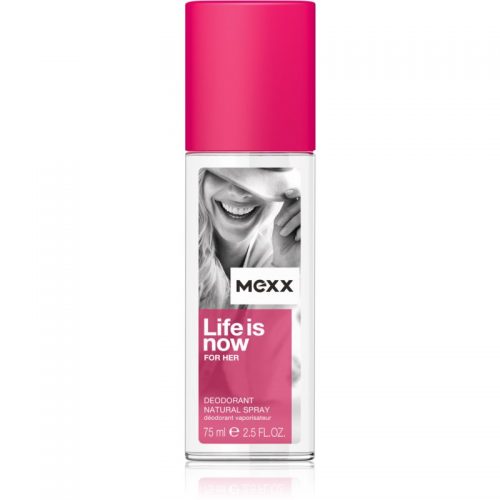 Mexx Life is Now for Her dezodorant z atomizerem dla kobiet 75 ml