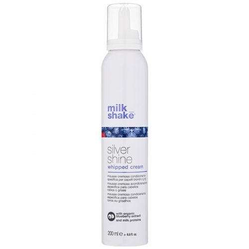 Milk Shake Silver Shine kremowa pianka do włosów blond neutralizujący żółtawe odcienie 200 ml