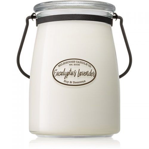 Milkhouse Candle Co. Creamery Eucalyptus Lavender świeczka zapachowa Butter Jar 624 g
