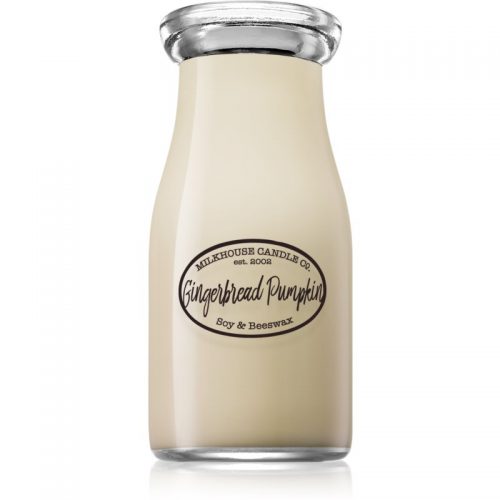 Milkhouse Candle Co. Creamery Gingerbread Pumpkin świeczka zapachowa Milkbottle 227 g