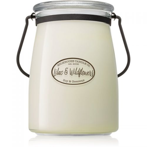 Milkhouse Candle Co. Creamery Lilac & Wildflowers świeczka zapachowa Butter Jar 624 g