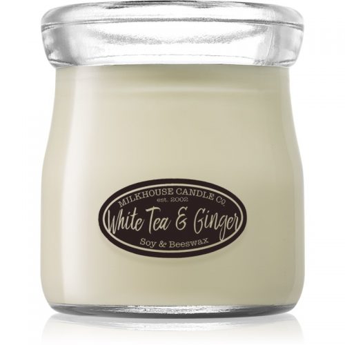 Milkhouse Candle Co. Creamery White Tea & Ginger świeczka zapachowa Cream Jar 142 g