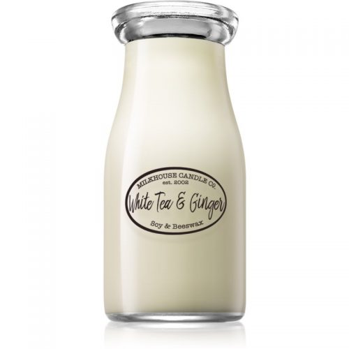 Milkhouse Candle Co. Creamery White Tea & Ginger świeczka zapachowa Milkbottle 228 g