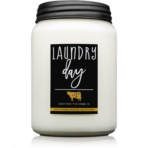 Milkhouse Candle Co. Farmhouse Laundry Day świeczka zapachowa Mason Jar 737 g