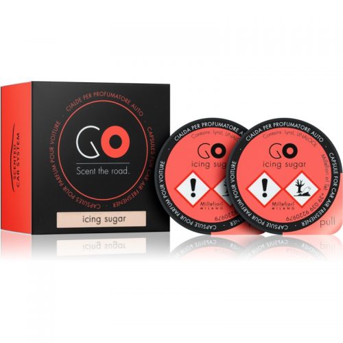 Millefiori GO Icing Sugar odświeżacz do samochodu napełnienie 2 szt.